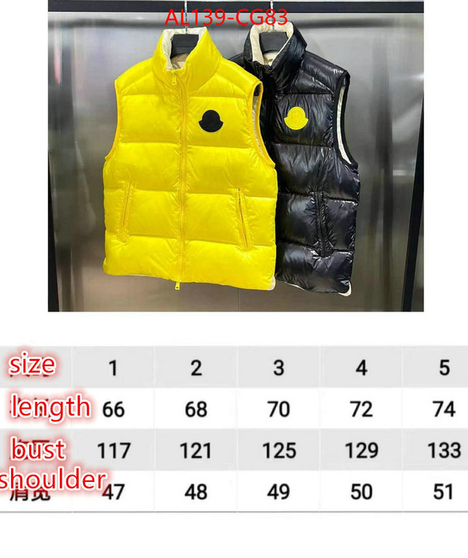 Down jacket Men-Moncler how quality ID: CG83 $: 139USD