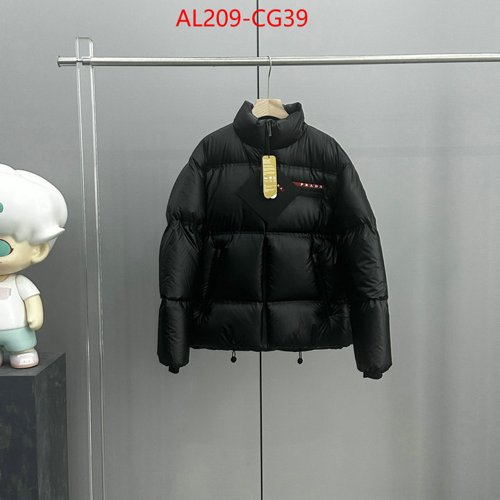 Down jacketMen-Prada best luxury replica ID: CG39 $: 209USD