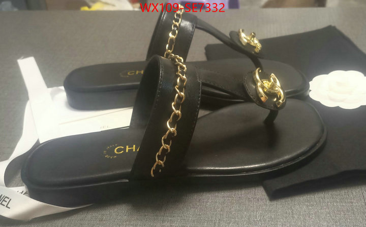 Women Shoes-Chanel only sell high-quality ID: SE7332 $: 109USD