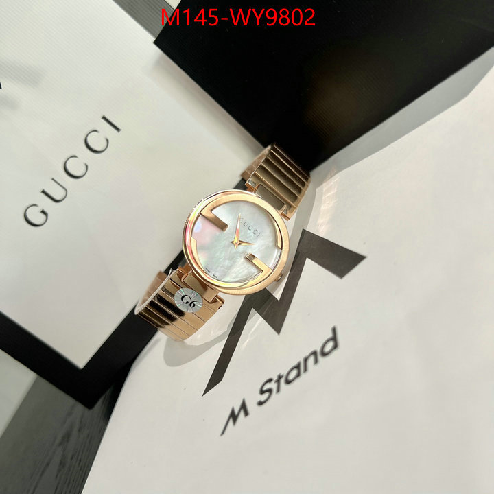 Watch(4A)-Gucci website to buy replica ID: WY9802 $: 145USD