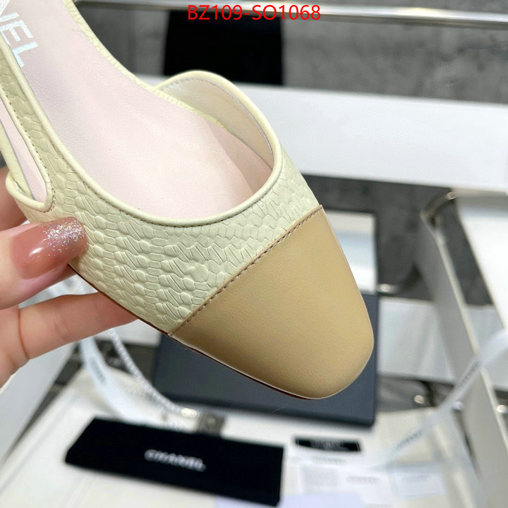 Women Shoes-Chanel replica aaaaa designer ID: SO1068 $: 109USD