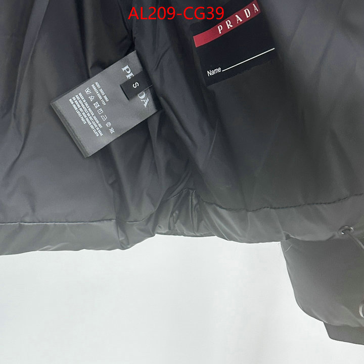 Down jacketMen-Prada best luxury replica ID: CG39 $: 209USD