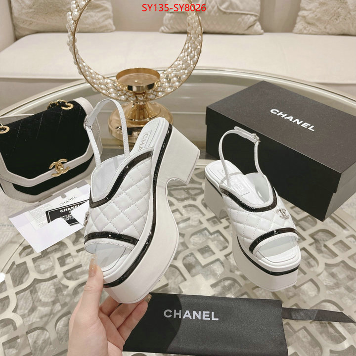 Women Shoes-Chanel top quality website ID: SY8026 $: 135USD