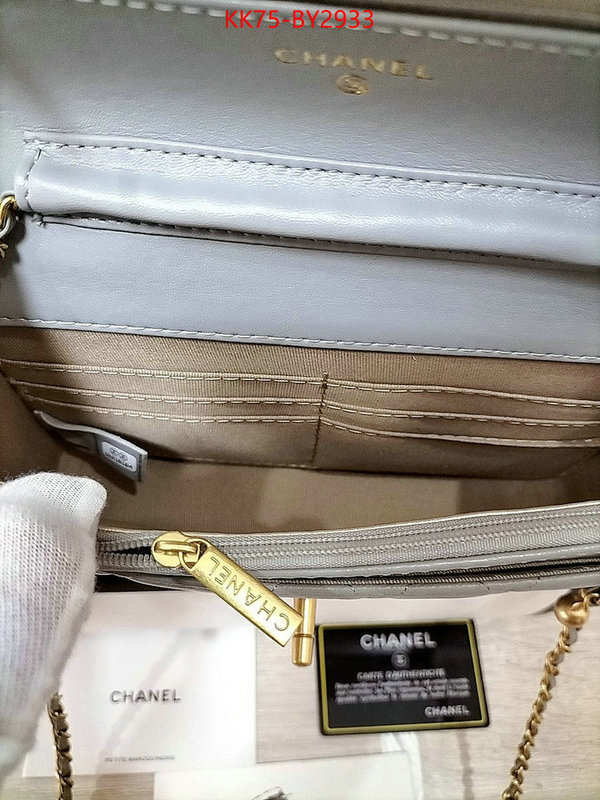 Chanel Bags(4A)-Diagonal- wholesale replica shop ID: BY2933 $: 75USD