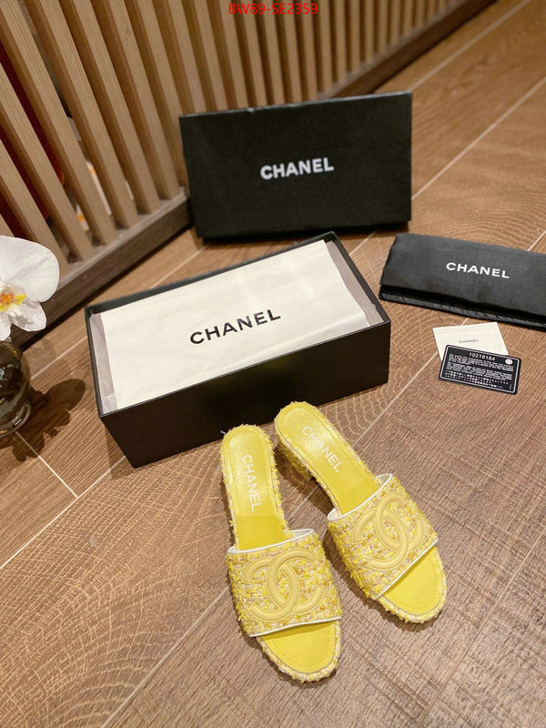 Women Shoes-Chanel good quality replica ID: SE2359 $: 89USD