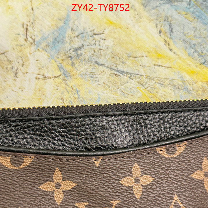 LV Bags(4A)-Wallet wholesale designer shop ID: TY8752 $: 42USD