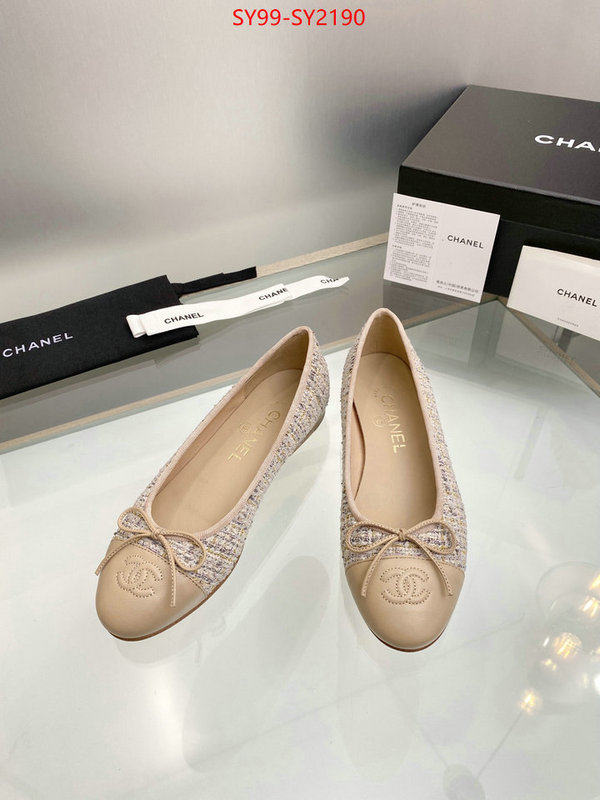 Women Shoes-Chanel wholesale designer shop ID: SY2190 $: 99USD