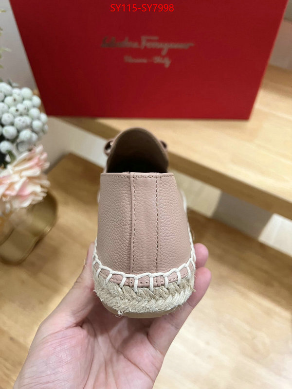 Women Shoes-Ferragamo how to find designer replica ID: SY7998 $: 115USD