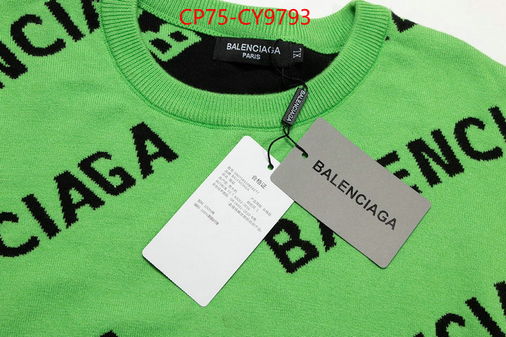 Clothing-Balenciaga shop designer replica ID: CY9793 $: 75USD