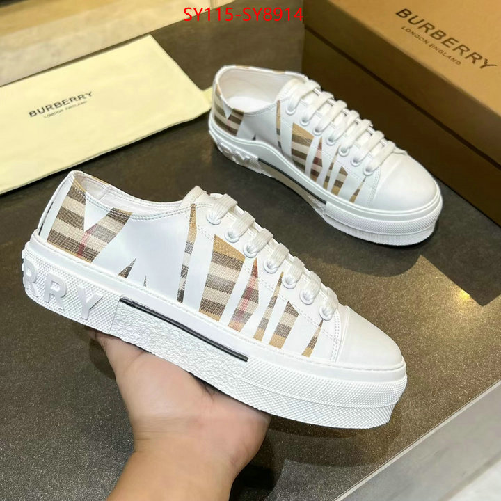 Women Shoes-Burberry how to buy replica shop ID: SY8914 $: 115USD