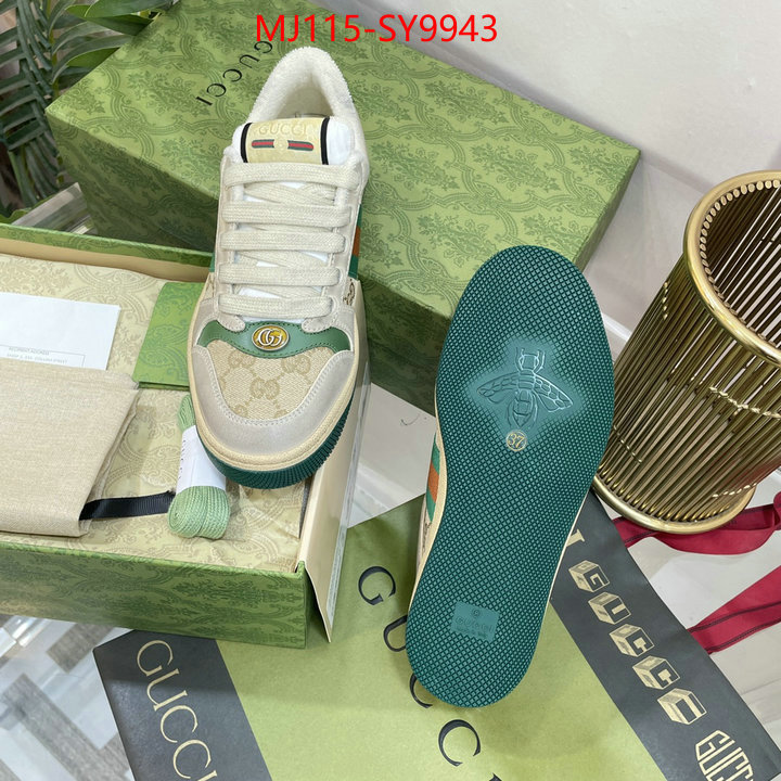 Men Shoes-Gucci fake aaaaa ID: SY9943 $: 115USD