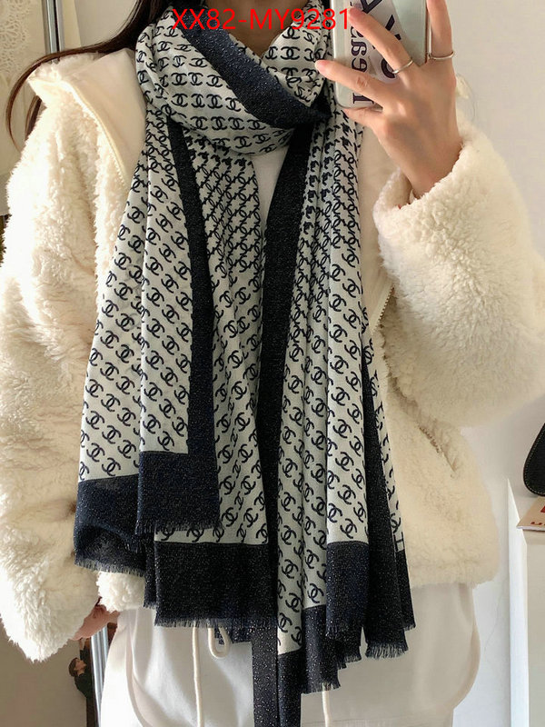 Scarf-Chanel replcia cheap ID: MY9281 $: 82USD