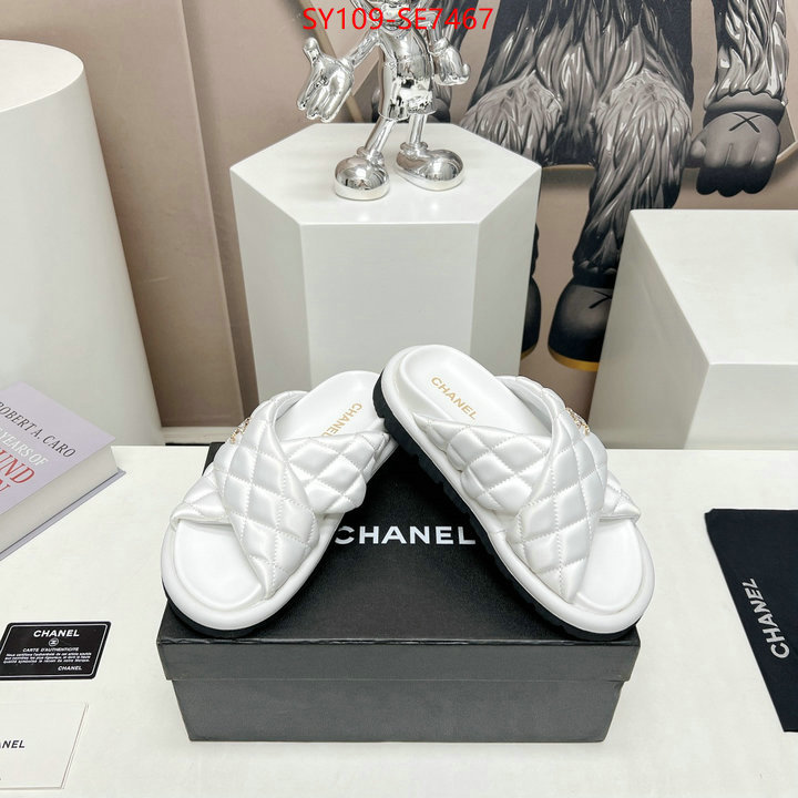 Women Shoes-Chanel top 1:1 replica ID: SE7467 $: 109USD