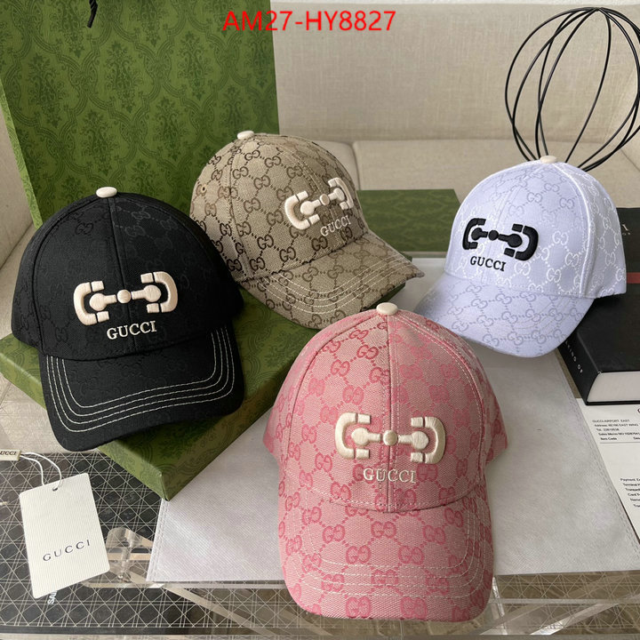 Cap(Hat)-Gucci sale outlet online ID: HY8827 $: 27USD