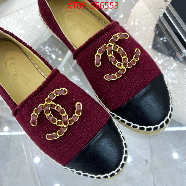 Women Shoes-Chanel fake high quality ID: SE6553 $: 89USD