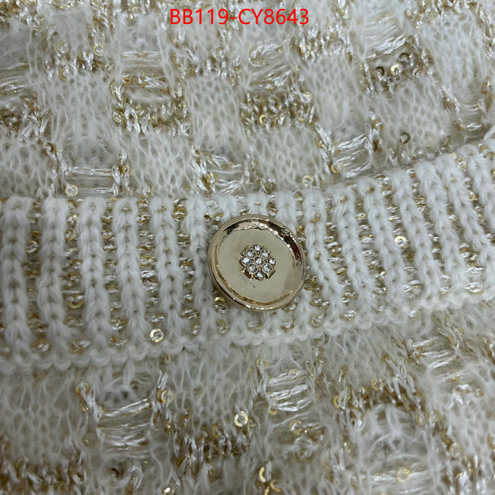 Clothing-Chanel high-end designer ID: CY8643 $: 119USD