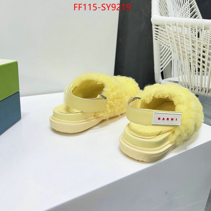 Women Shoes-Marni top quality designer replica ID: SY9219 $: 115USD