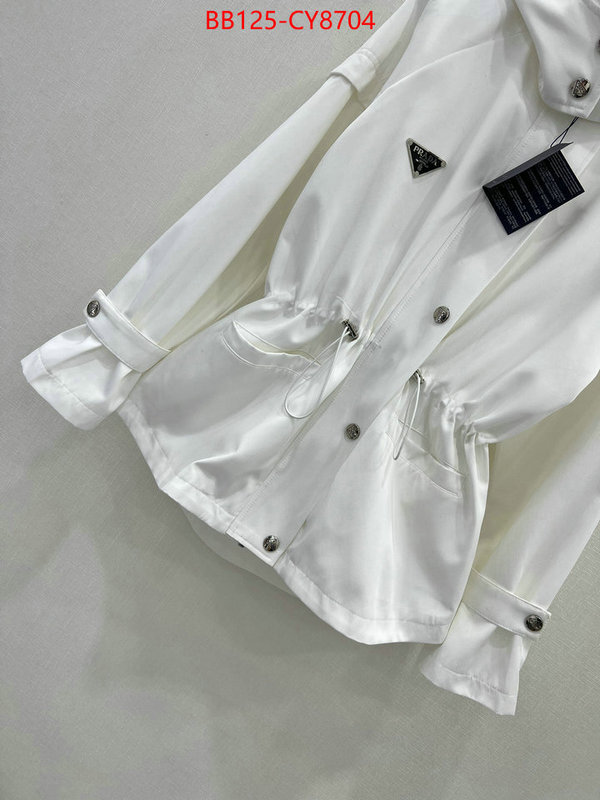 Clothing-Prada designer wholesale replica ID: CY8704 $: 125USD