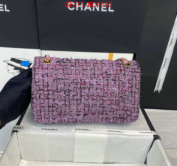 Chanel Bags(TOP)-Diagonal- what is aaaaa quality ID: BD1692 $: 215USD