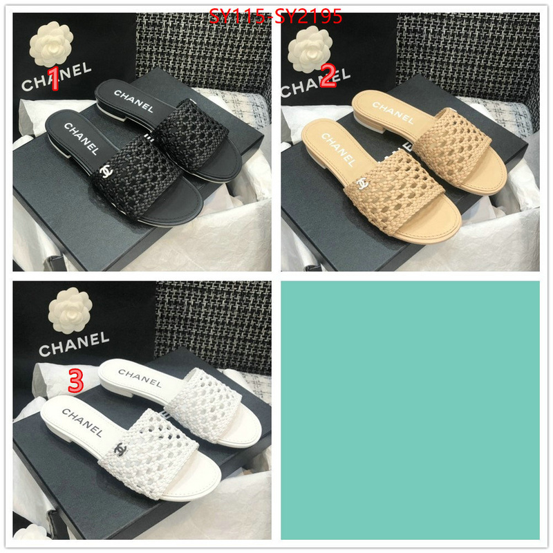 Women Shoes-Chanel top quality ID: SY2195 $: 115USD