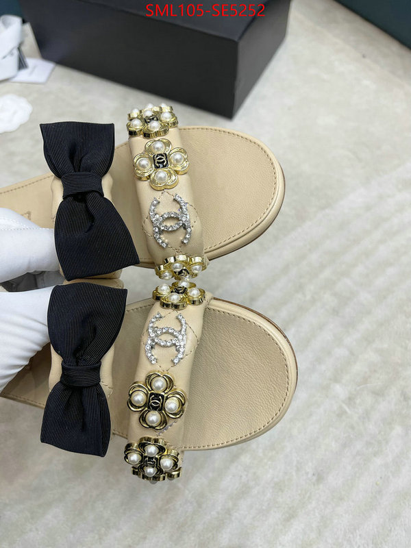 Women Shoes-Chanel luxury fake ID: SE5252 $: 105USD