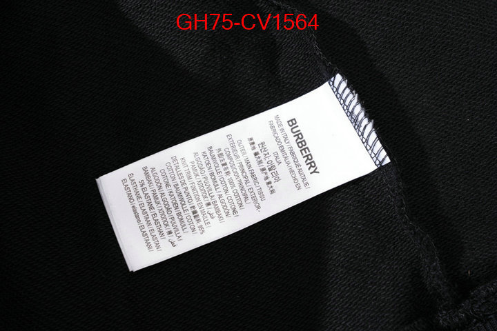 Clothing-Burberry best fake ID: CV1564 $: 75USD