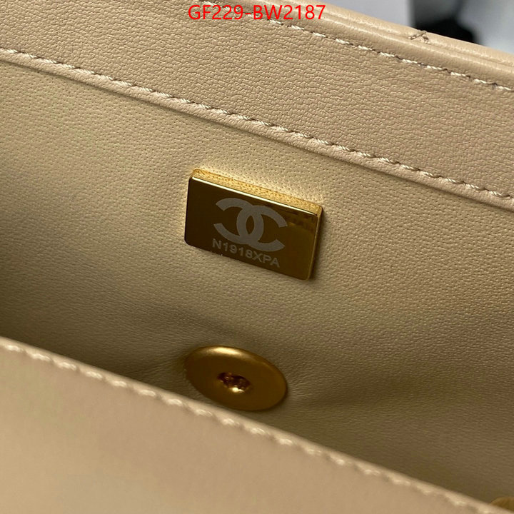 Chanel Bags(TOP)-Diagonal- what's the best to buy replica ID: BW2187 $: 229USD