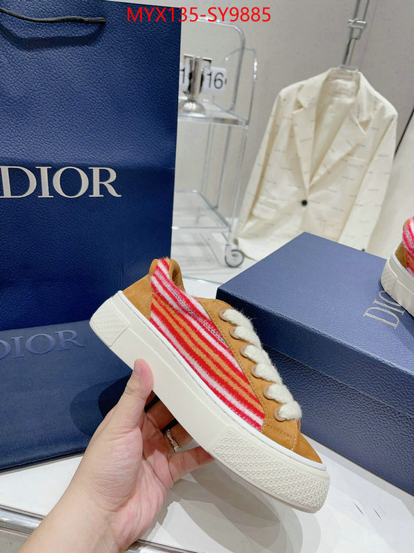 Men shoes-Dior fake cheap best online ID: SY9885 $: 135USD