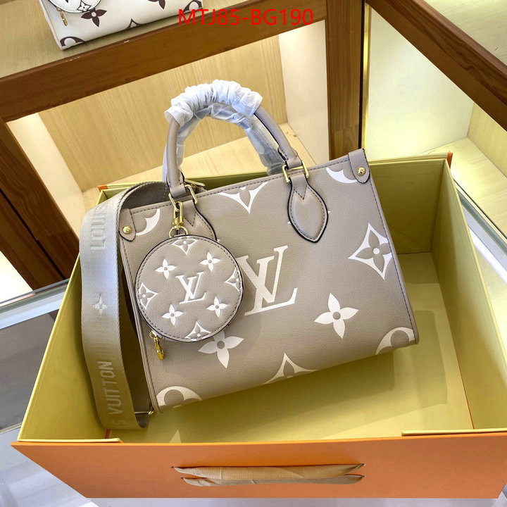 LV Bags(4A)-Handbag Collection- top quality designer replica ID: BG190 $: 85USD