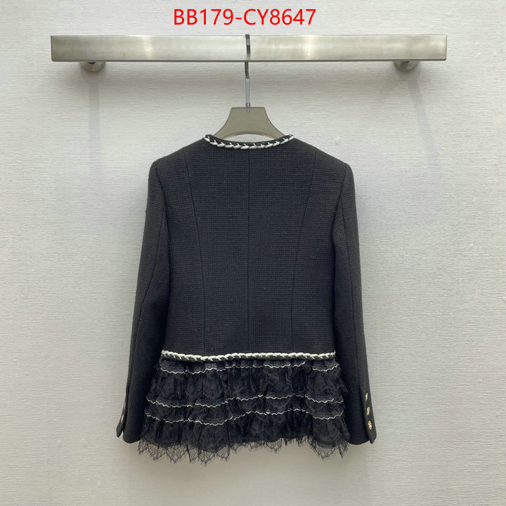 Clothing-Chanel aaaaa+ replica designer ID: CY8647 $: 179USD