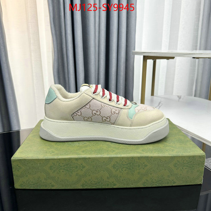 Men Shoes-Gucci cheap ID: SY9945 $: 125USD