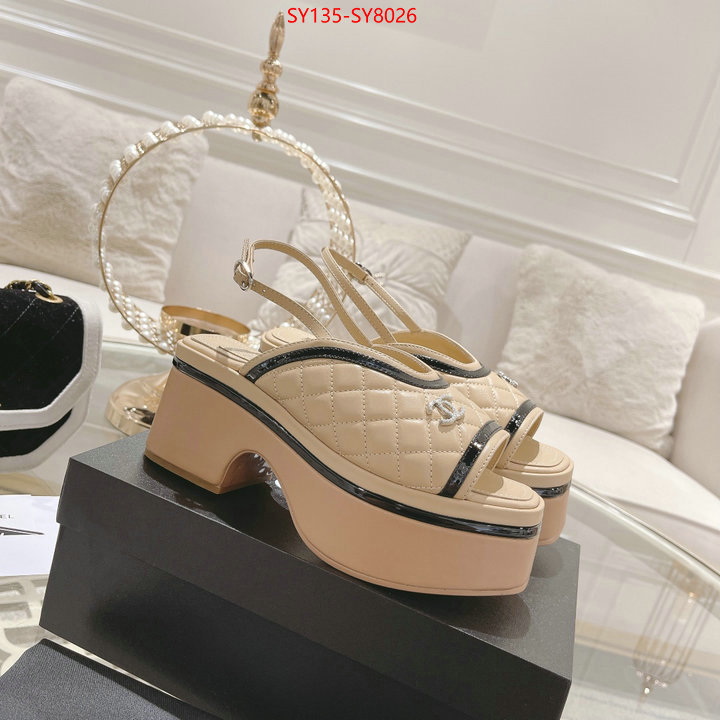 Women Shoes-Chanel top quality website ID: SY8026 $: 135USD