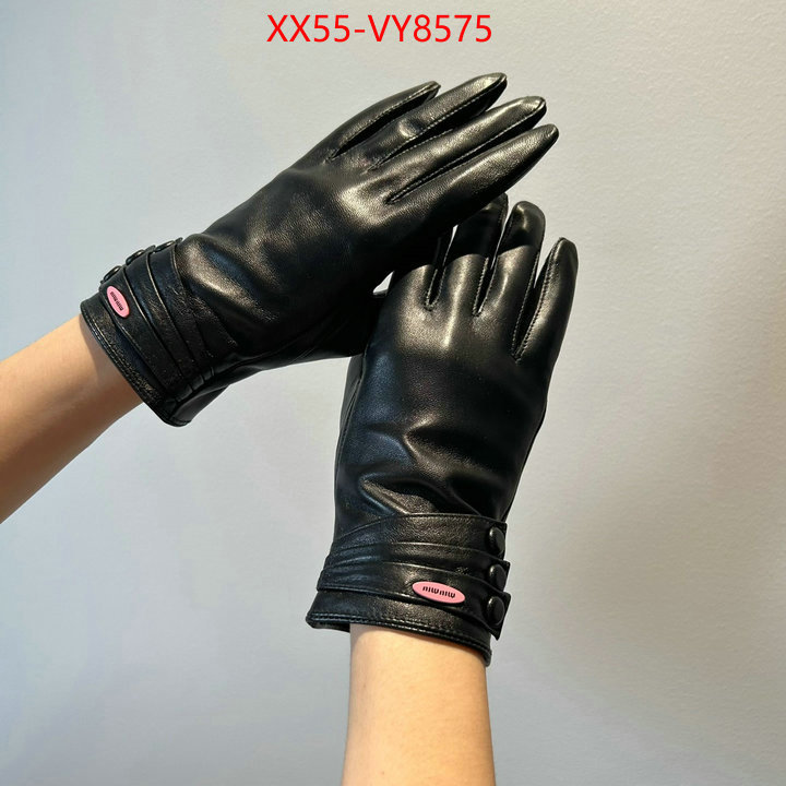 Gloves-Miu Miu knockoff highest quality ID: VY8575 $: 55USD