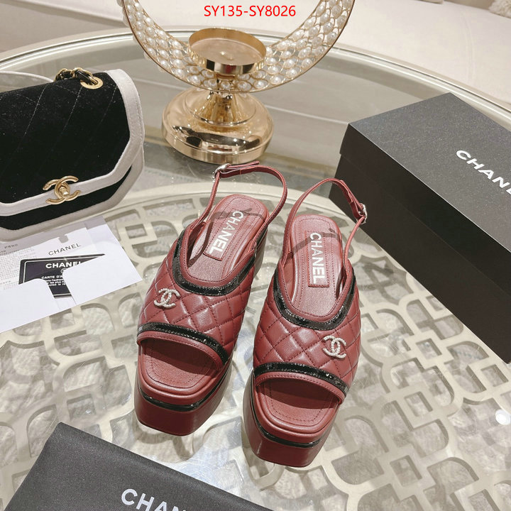 Women Shoes-Chanel top quality website ID: SY8026 $: 135USD