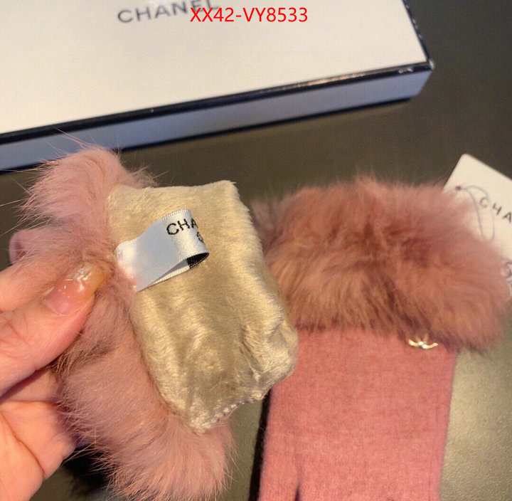 Gloves-Chanel quality aaaaa replica ID: VY8533 $: 42USD