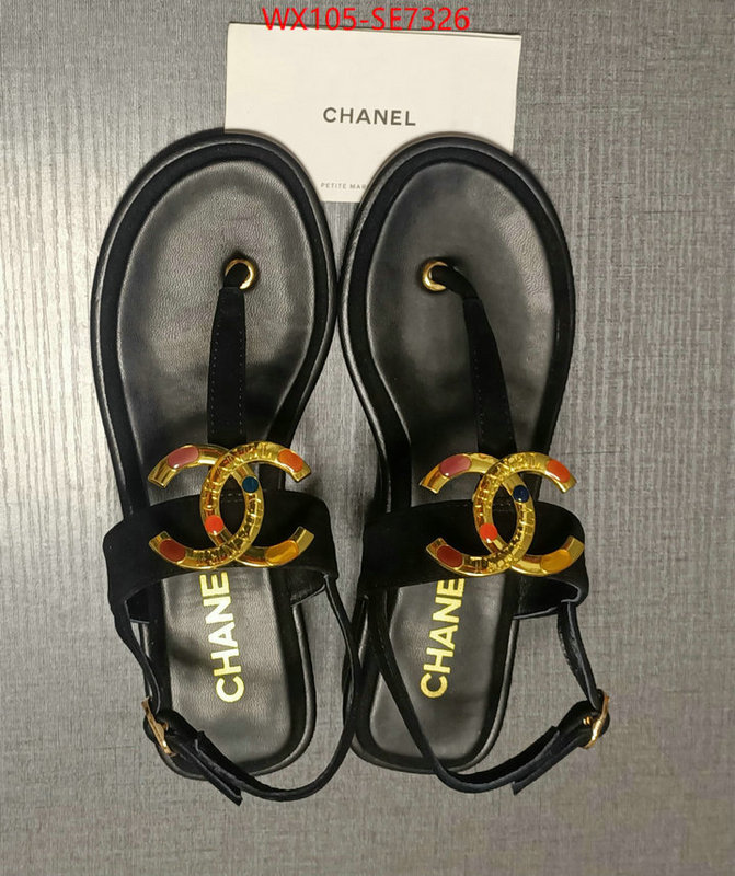 Women Shoes-Chanel where could you find a great quality designer ID: SE7326 $: 105USD