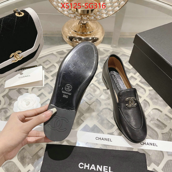 Women Shoes-Chanel aaaaa+ replica designer ID: SG316 $: 125USD