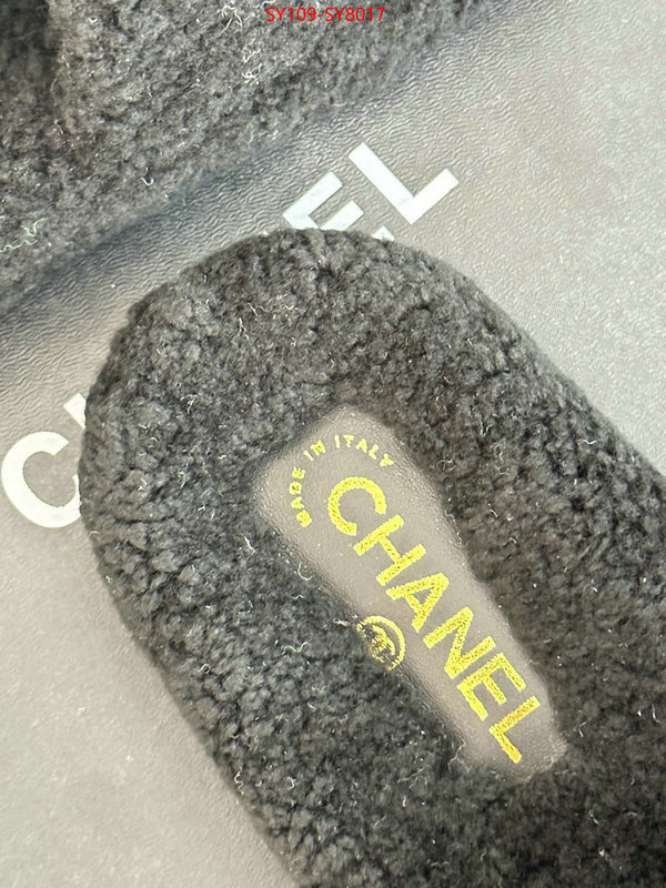 Women Shoes-Chanel high quality aaaaa replica ID: SY8017 $: 109USD