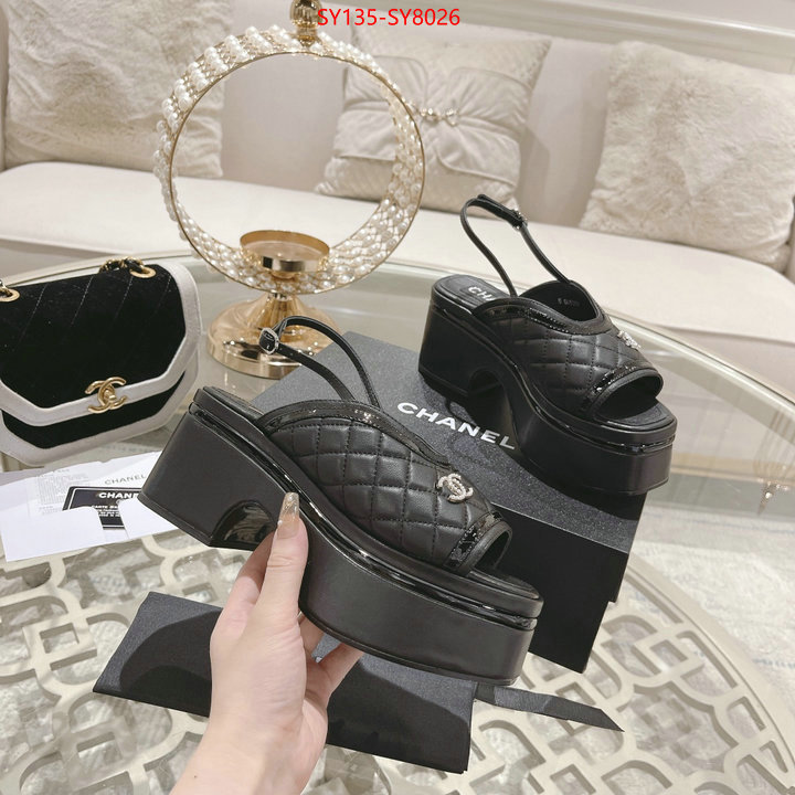 Women Shoes-Chanel top quality website ID: SY8026 $: 135USD