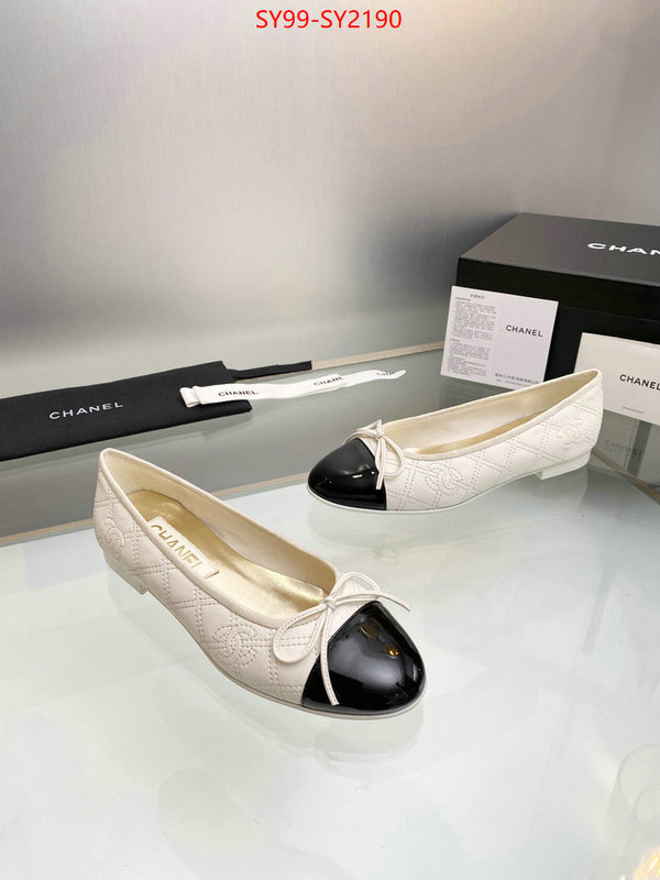 Women Shoes-Chanel wholesale designer shop ID: SY2190 $: 99USD