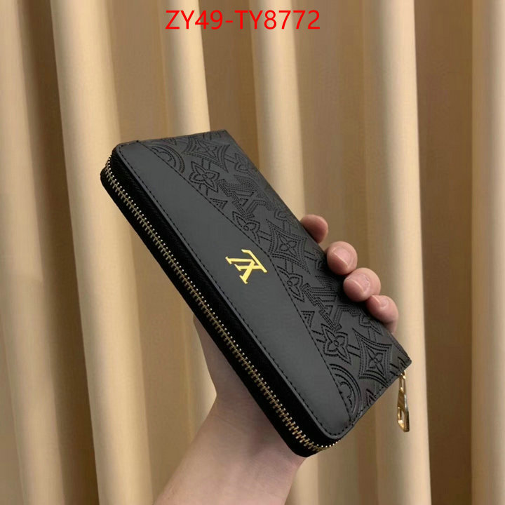 LV Bags(4A)-Wallet store ID: TY8772 $: 49USD