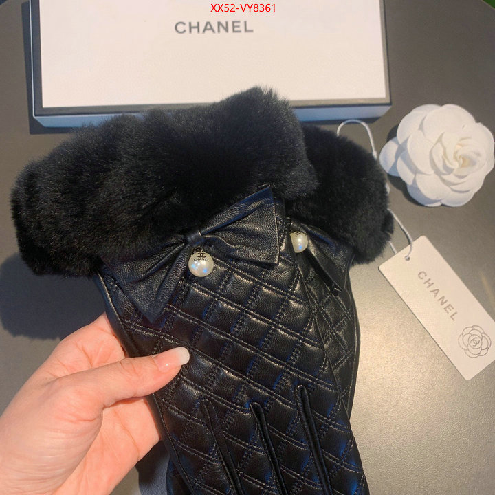 Gloves-Chanel fake ID: VY8361 $: 52USD