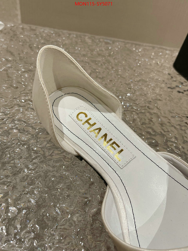 Women Shoes-Chanel shop the best high authentic quality replica ID: SY5071 $: 115USD