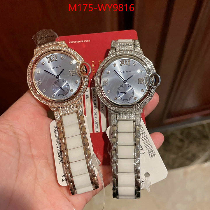 Watch(4A)-Cartier only sell high-quality ID: WY9816 $: 175USD