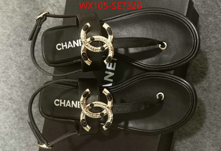 Women Shoes-Chanel where could you find a great quality designer ID: SE7326 $: 105USD