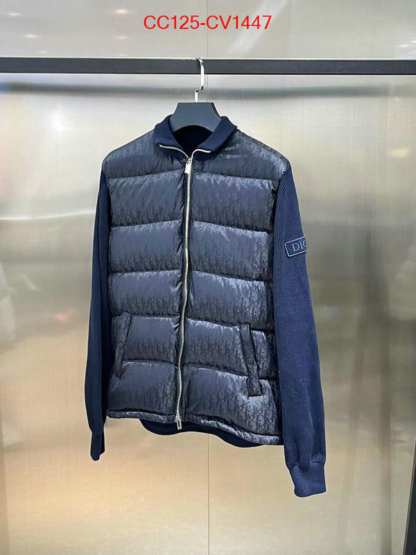 Down jacketMen-Dior top quality website ID: CV1447 $: 125USD