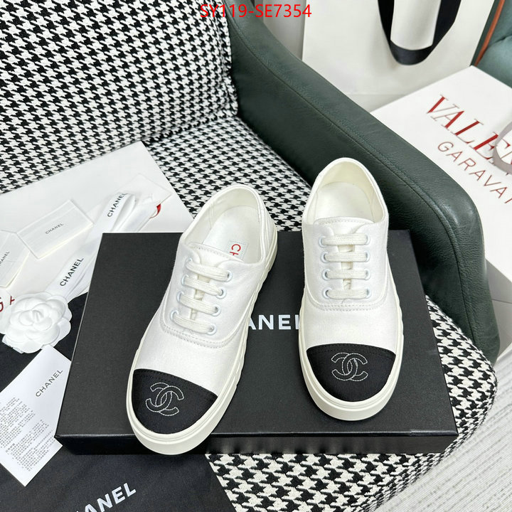 Women Shoes-Chanel how to buy replica shop ID: SE7354 $: 119USD