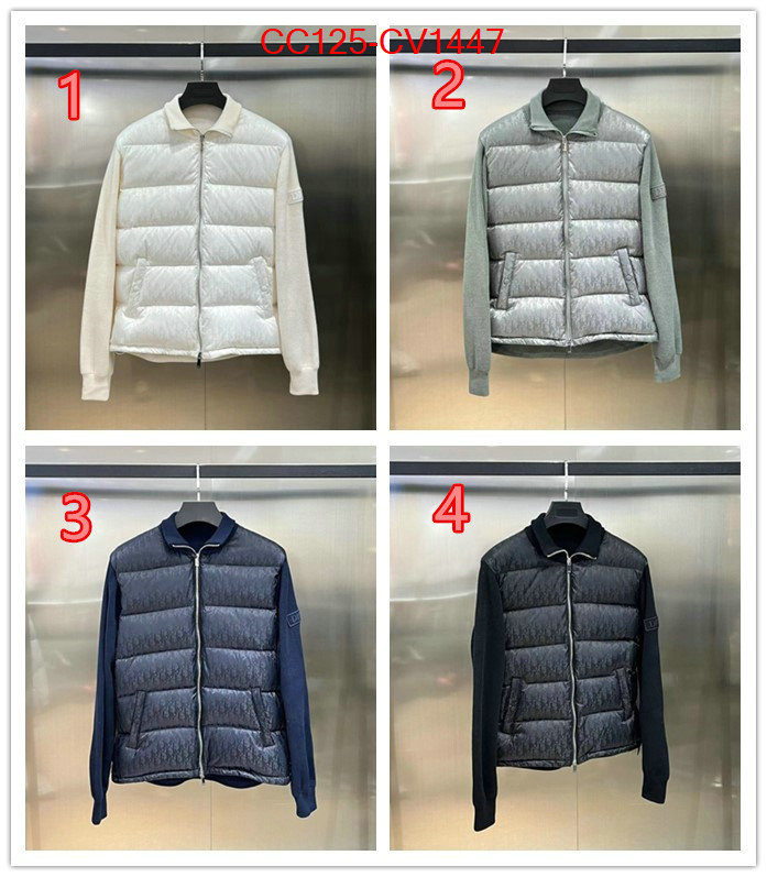 Down jacketMen-Dior top quality website ID: CV1447 $: 125USD