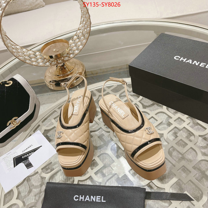 Women Shoes-Chanel top quality website ID: SY8026 $: 135USD