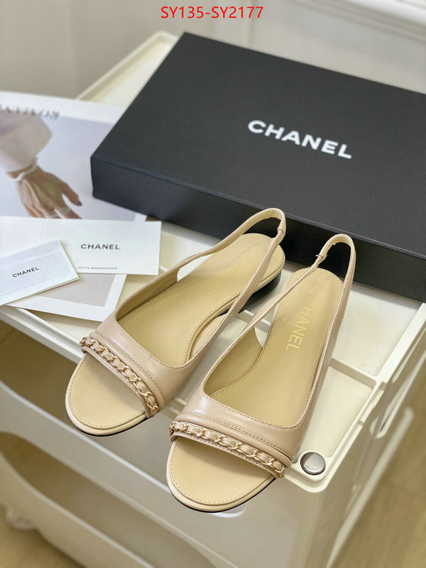 Women Shoes-Chanel buying replica ID: SY2177 $: 135USD